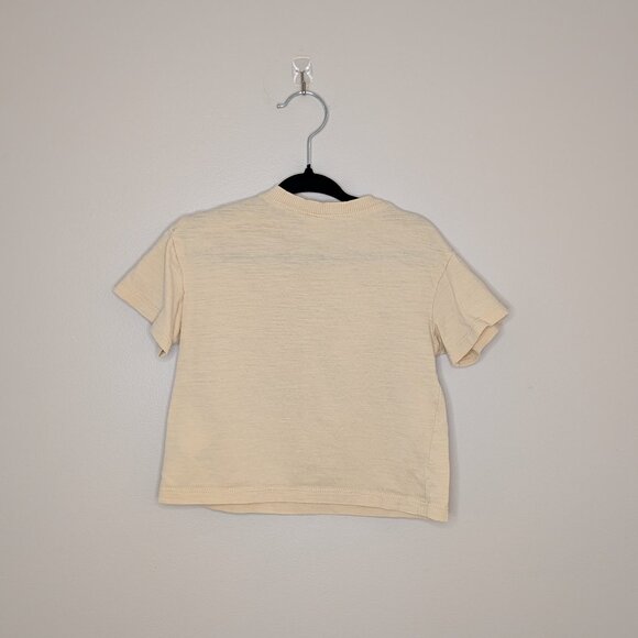 ❤️ 2 for 10 ❤️ H&M Bubble Text Light Short Sleeve Tee - Picture 2 of 3